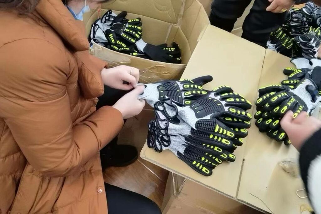 gloves inspection