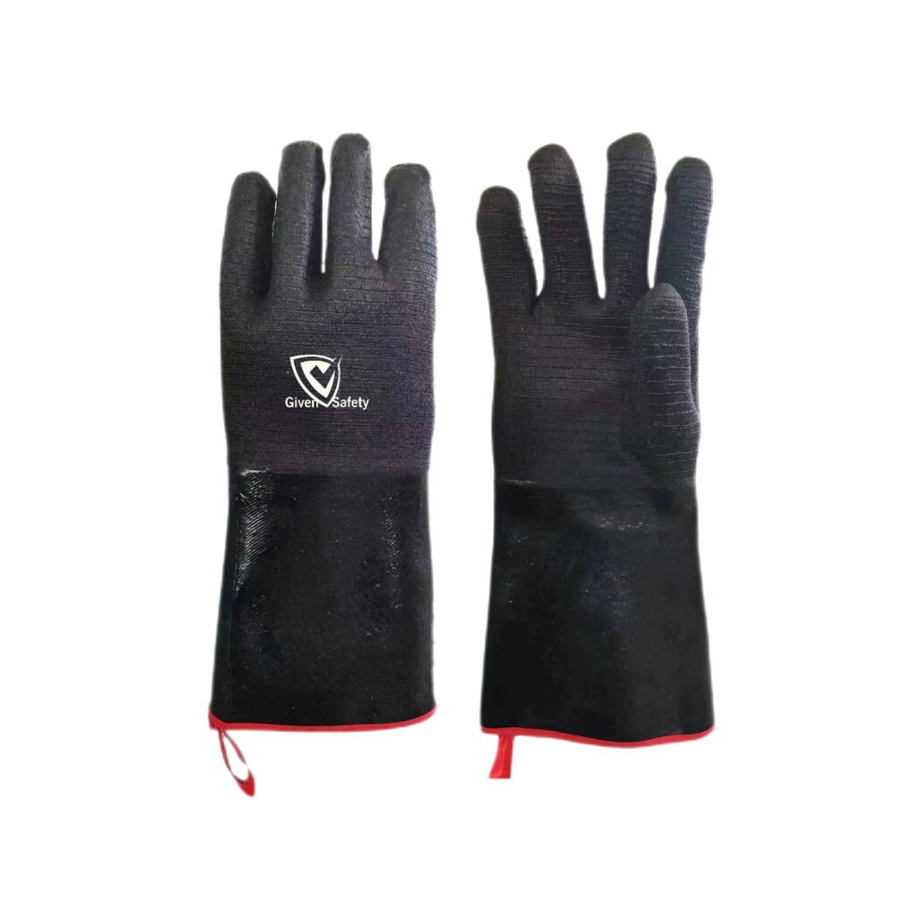 oil and heat resistant gloves