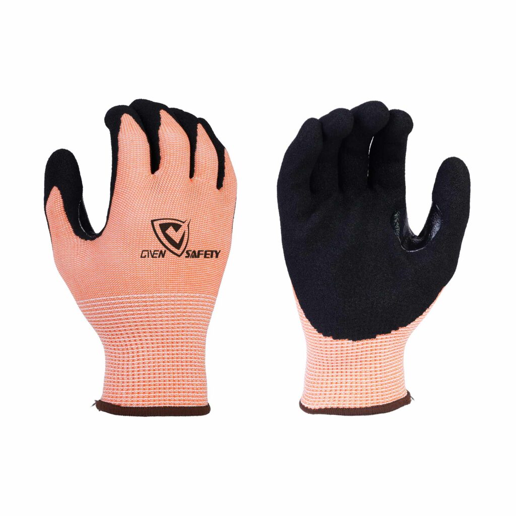 Sandy Nitrile Coated Gloves