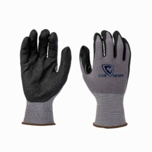 13 gauge sandy nitrile coated automative gloves