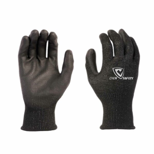 PU coated cut rsistant gloves