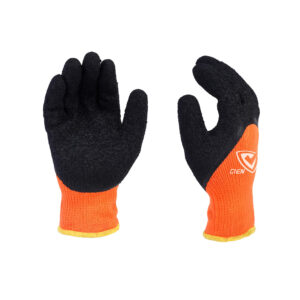 latex coated winter safety gloves