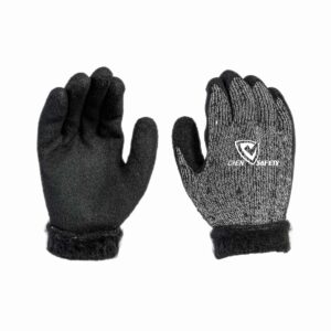 oil resistant & cut resistant winter work gloves