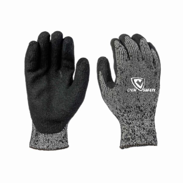 sandy nitrile coated oil resistant & cut resistant gloves